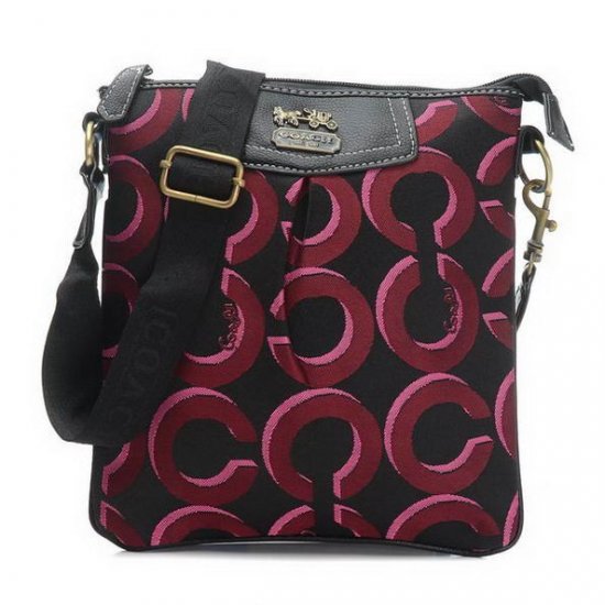 Coach Swingpack In Signature Medium Red Crossbody Bags CEZ Coach Swingpack In Signature Medium Red Crossbody Bags CEZ